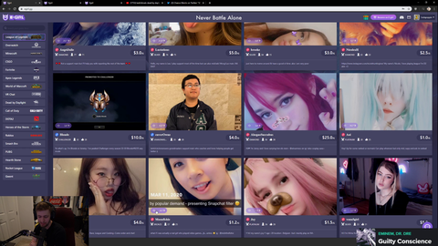 Soda assesses his egirl-competition