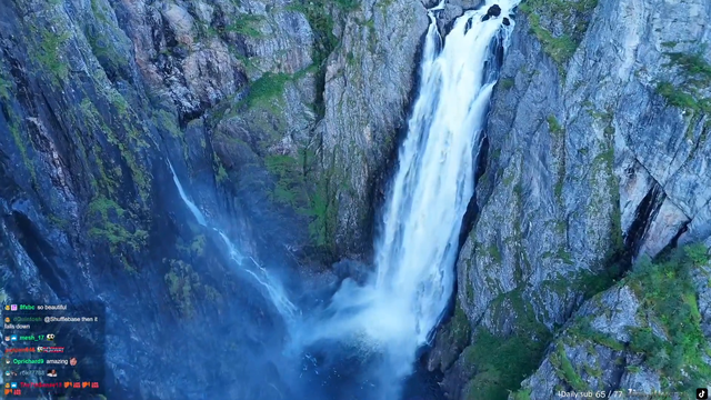 Vøringsfossen Waterfall in Norway