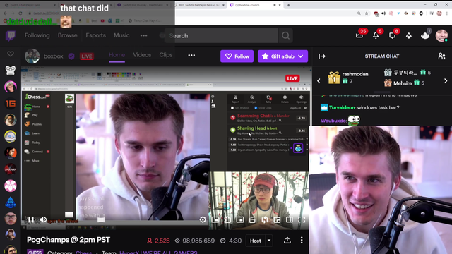 Ludwig reacts to BoxBox's Meme