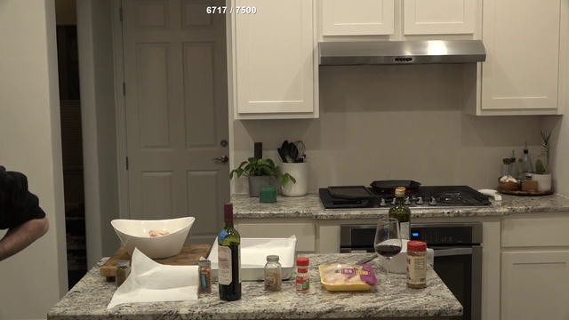 Soda walks in on Cyrs Cooking stream in Sodas kitchen