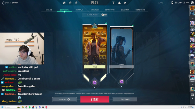 toast telling boxbox about his girlfriend