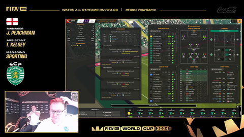 Team England has a celebration miscommunication at the fm world cup