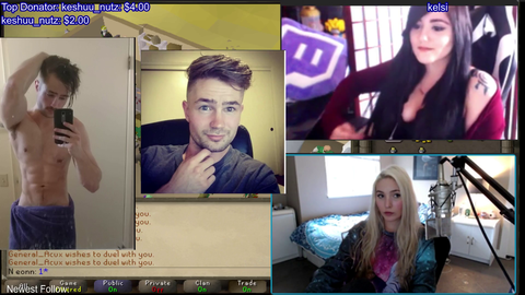 Jenna (FunkyTacoSlayer) Gets Triggered by Hot Guy (RoosterTV)