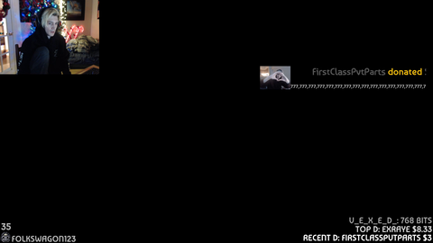 XQC Gets two 777 donations at the same time and cant mute