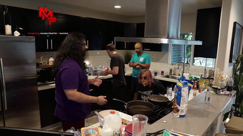 Shitcamp gets tricky with the stove