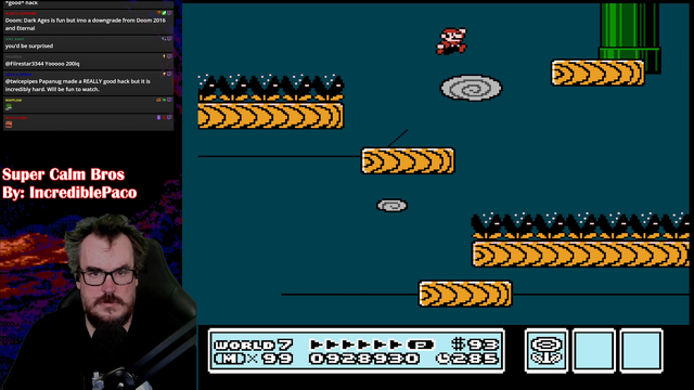 Kaizo streamer suddenly remembers he's playing Kaizo