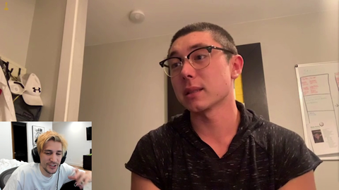 xQc experience as a small streamer with 2 viewers