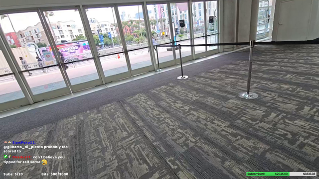 Streamer vs. Door
