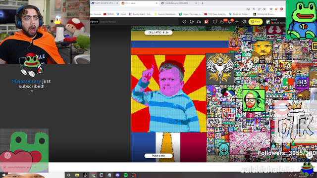 Rubius Exposes Major French Streamers Using Bots For r/Place