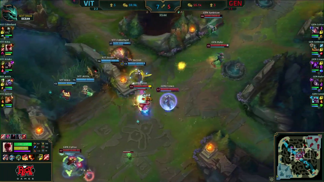 Korean casters react to game winning fight against their home team