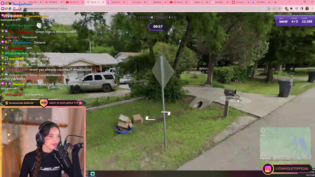 geoguessr gives a sign