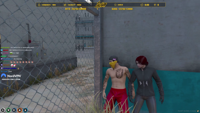 Mr.B POV of the firing squad w/ Ash in jail plus an electric fence