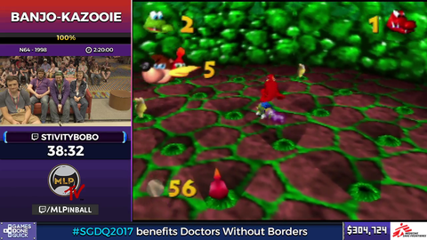 [WIN] SGDQ Couch sings a rap about Banjo-kazooies's Mr Vile the crocodile.