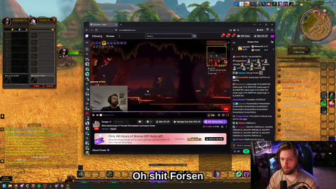 Soda: Forsen try boss in hardcore Terraria