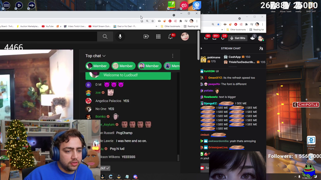 Mizkif compares YouTube's chat to Twitch chat