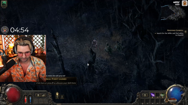 Cyr discovers the POE skill tree