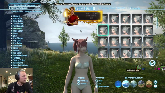 Quin has been stuck in FFXIV character creation for over 4 hours