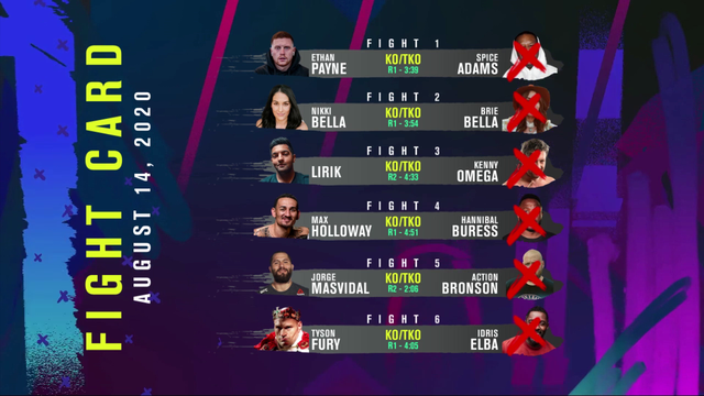 LIRIK WINS THE GOLDEN GLOVE - FIGHT OF THE NIGHT!