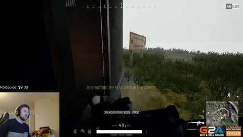 Forsen gets bombed ANELE
