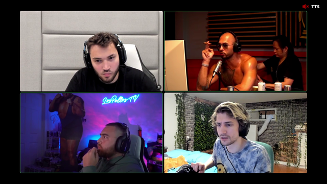 xqc calls out tate for treating women as lambo