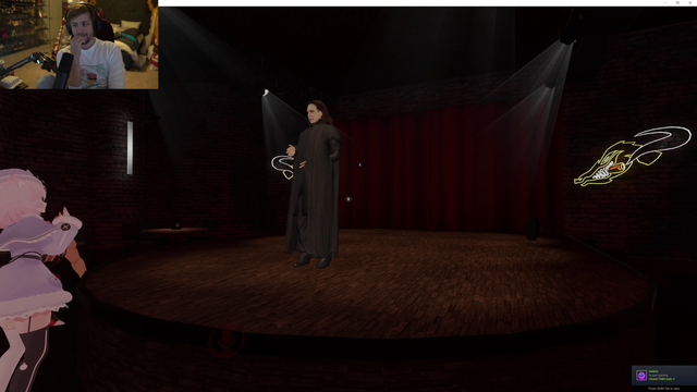 Severus Snape in VRChat Talent Show