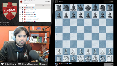 Hikaru confirms chess twitch rivals