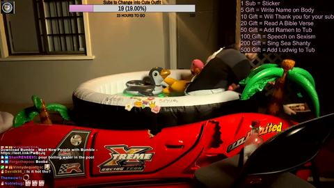 QT has a nip slip on stream D: