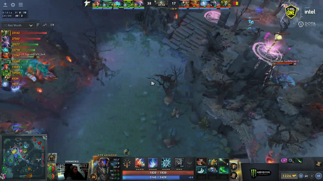 A team fakes roshan and rats their way into the victory, despite the 40-17 kill discrepancy