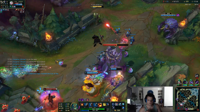 Tyler1's rift mechanics
