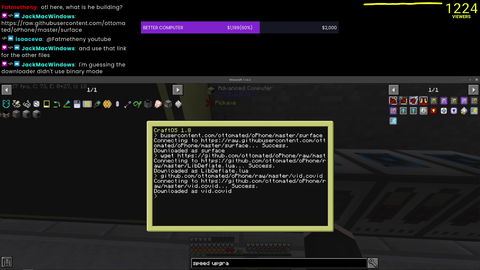 Otto gets YouTube working in Minecraft