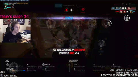 XQC gets food; Mom airs out room.