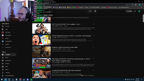 streamer speedruns from videogames to redpill