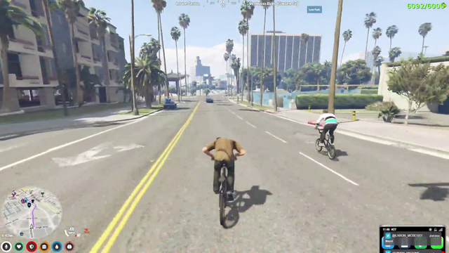 Bog does a trick and wins the race