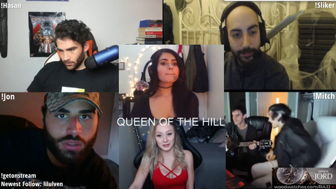Mitch sings his own written love song with passion