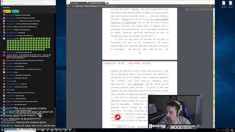 Destiny Arguing Voter ID with some Tonka Truck Uncle Tom from YouTube