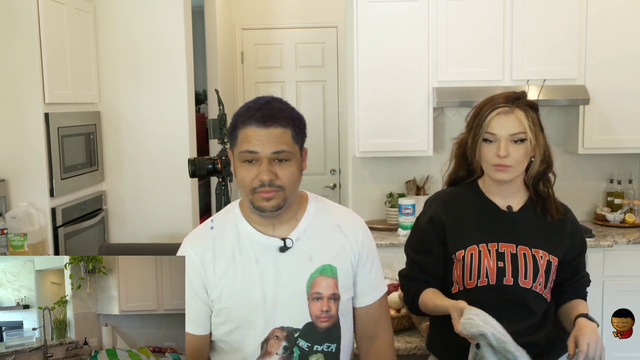 Nick realizes shaving was a bad idea