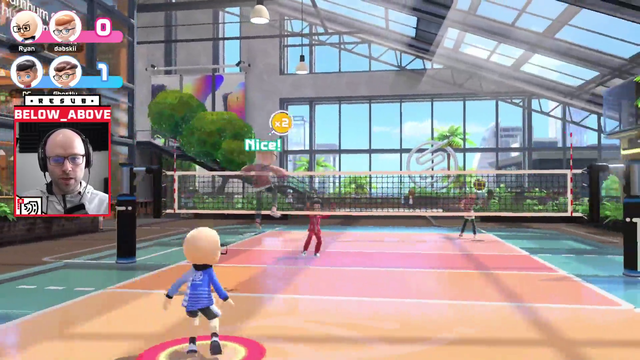 Northerlion absolutely launches his joycon playing Nintendo Switch Sports