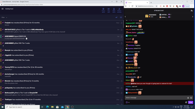 Dafran gets $5900 dollar donation