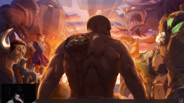 Tyler1 reviewing Lacaris first new recruit.