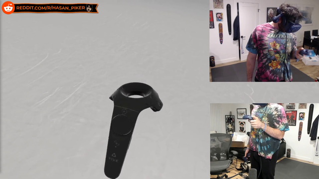 Boomer learns VR safety the hard way