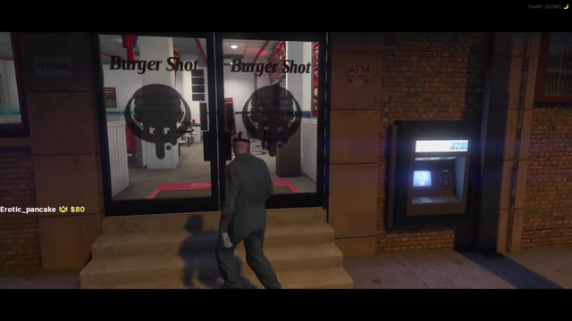 Mason Foorhees at the Burger Shot