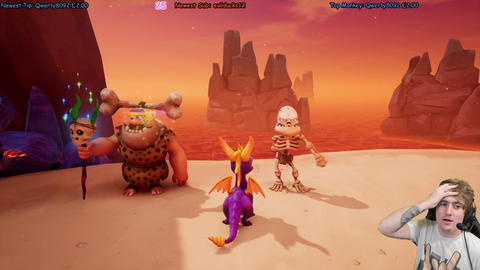 When you find out that you can't even escape Fortnite in the remake of your favorite game