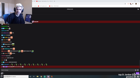 xQc's Discord sings him happy birthday. PogU