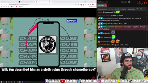 #13 catches #43 on his stream and poor shames him
