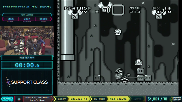 TASBOT Does A Bit Of Dram World 2...