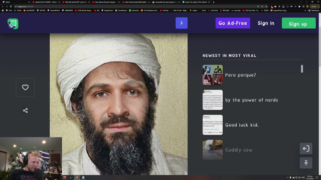 Quin69 doesnt know who bin laden is - thinks its muhammed