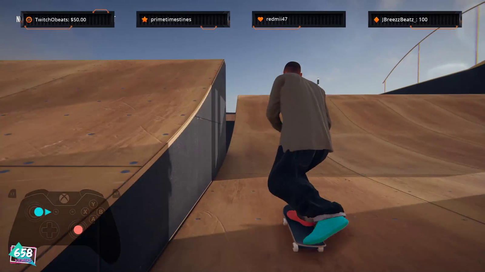 Big Soulja defeats Tony Hawk