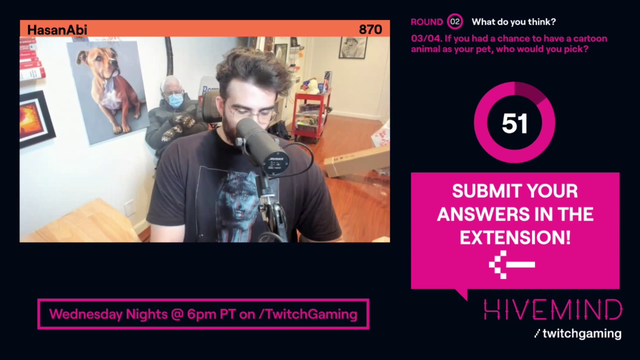 Hasan resorts to desperate measures due to Botez sisters & AustinShow stream sniping his channel during Twitch gameshow 'Hivemind' LUL