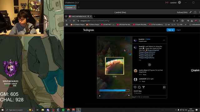 Caedrel shows off his knowledge