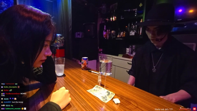 Real mage demonstrates his skills